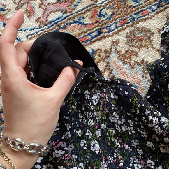 Ganni Georgette Floral Maxi Dress - 36 - Picture 9 of 10